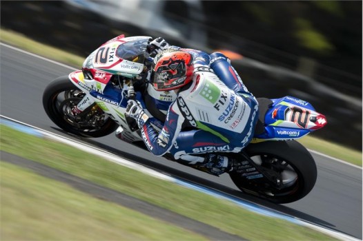 Leon Camier, mejor tiempo de la segunda jornada de test WSBK en Phillip Island