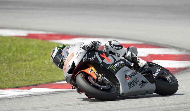 Dani Pedrosa domina el primer día de test MotoGp en Sepang