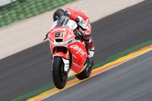 Jordi Torres firma el cuarto mejor tiempo en los test de Valencia