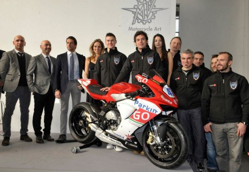 Presentada la MV Agusta del Campeonato del Mundo de Supersport