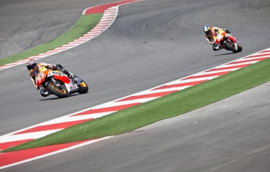 Marc Márquez se mantiene firme y cierra el test MotoGp en Austin en primera posición
