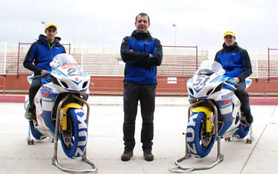 Finalizan los primeros test para el Team Suzuki Speed Racing