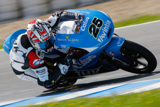 Una caída termina con los test de Maverick Viñales en Jerez