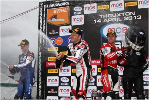 BSB 2013 Thruxton: Shakey Byrne consigue el doblete y el record de victorias