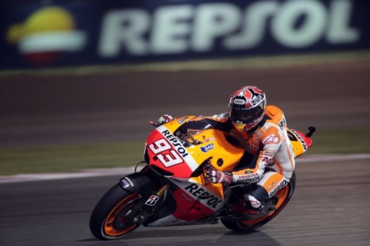 Gran Premio de Qatar 2013: Marc Márquez toma el relevo en la FP2 de MotoGp