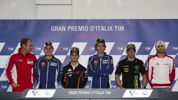 Gran Premio de Italia 2013 Mugello: La rueda de prensa