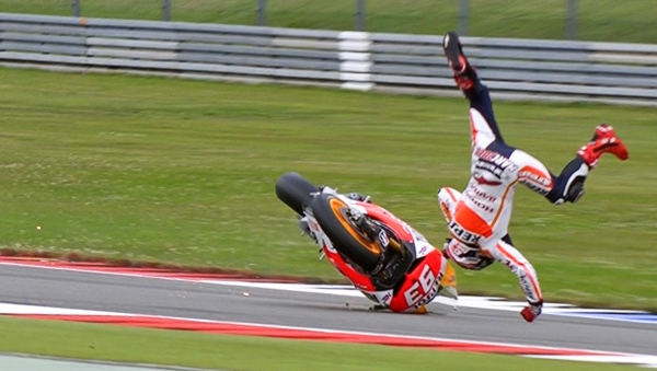 Gran Premio de Holanda 2013 Assen: Marc Márquez da el susto