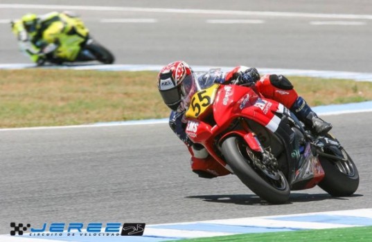 Miguel Cortés en Open 1000, Francisco Fernández en Open 600, Aron Canet en Pre GP 125-Pre Moto3 y Ferran Hernández en Challenge 80, vencedores hoy en Jerez en la Copa de España de Motociclismo