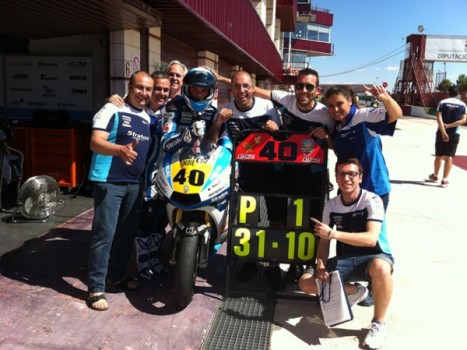 CEV 2013 Albacete: Román Ramos da la primera pole a Ariane