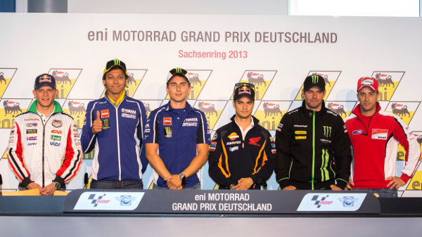 Gran Premio de Alemania 2013 Sachsenring: La rueda de prensa