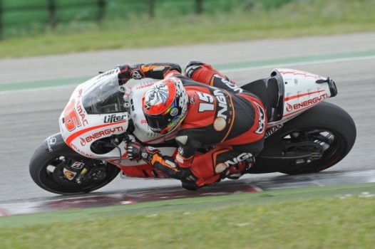 Primera toma de contacto de Alex de Angelis con la Ducati Pramac en Misano