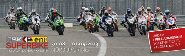 WSBK 2013 Nurburgring: Horarios del fin de semana