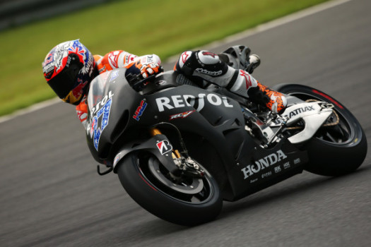 Imágenes de Casey Stoner en los test de Honda en Motegi