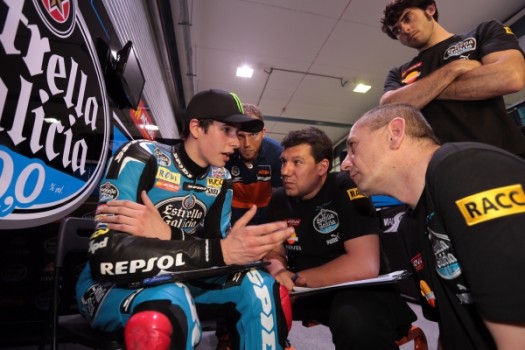 Álex Márquez: «Entrenar con mi hermano Marc es una motivación extra»