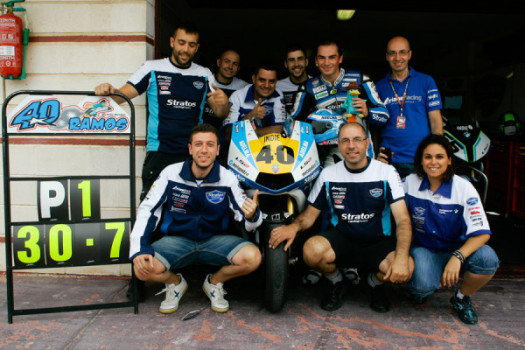 CEV 2013 Albacete /2: Román Ramos bate el record del circuito y consigue la pole position
