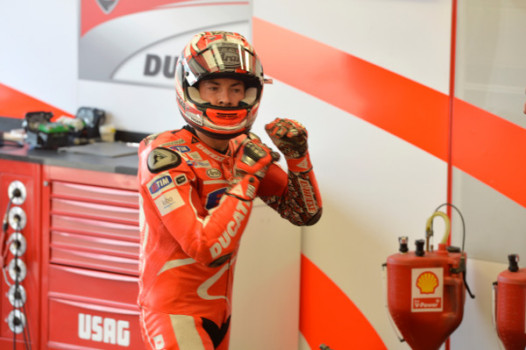 Nicky Hayden está en Mugello probando la Ducati SBK