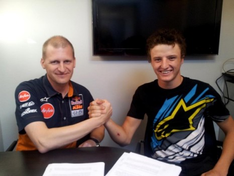 El Red Bull KTM Ajo y Jack Miller, juntos en 2014