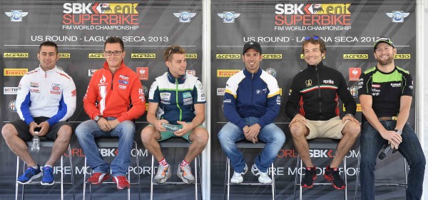 WSBK 2013 Laguna Seca: La rueda de prensa