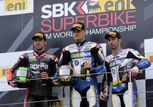 Race 2 podium