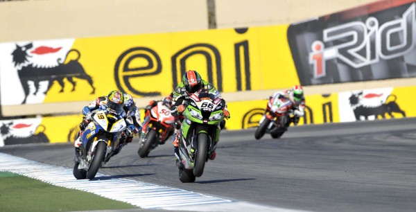 Vídeo: Resúmenes de las carreras de Superbikes en Laguna Seca