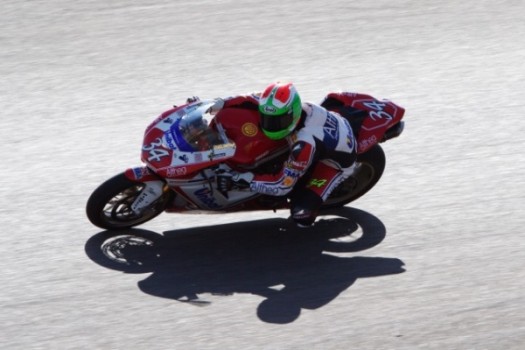 Chaz Davies y Davide Giugliano, pilotos Ducati en el Campeonato del Mundo de Superbikes 2014