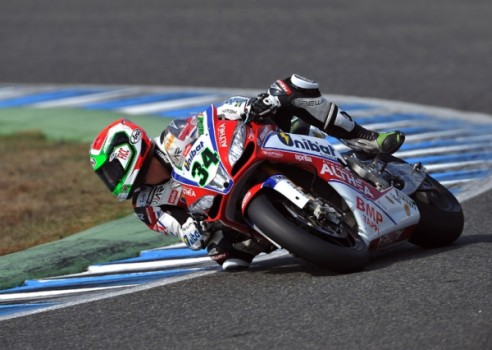 WSBK 2013 Jerez: Davide Giugliano, líder tras el primer día