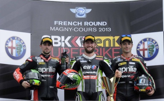 Race 2 podium