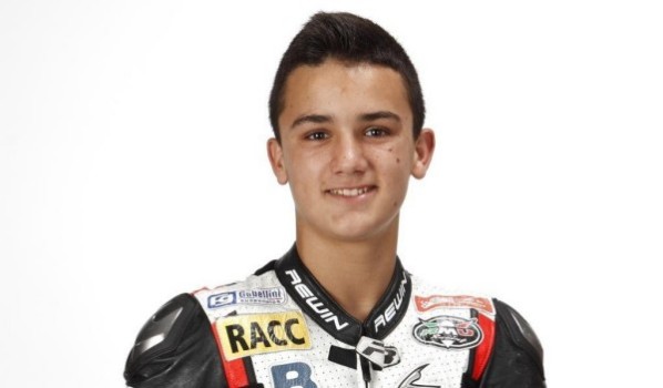 Arón Canet y Team Stratos en el CEV de Moto3 con Ariane