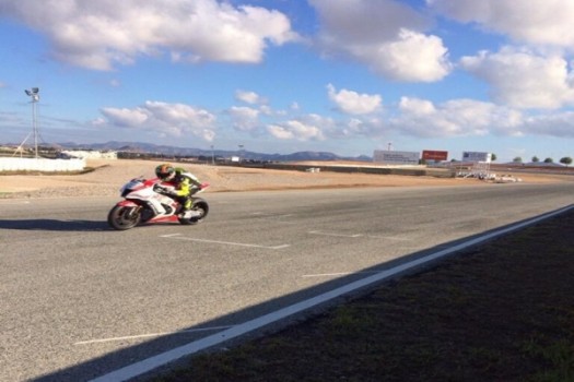 El equipo PBM del British Superbike entrenó en Cartagena