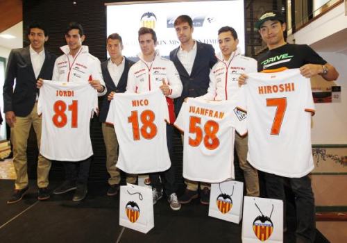 Acuerdo de colaboración entre el Aspar Team y el Valencia C.F.