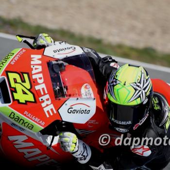 Toni Elías Test Jerez 2012