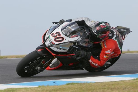 WSBK 2014 Phillip Island: Sylvain Guintoli, primera pole de la temporada