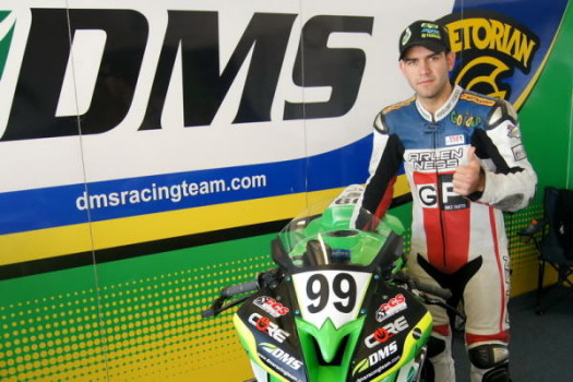 Sebastiao Ferreira, con el DMS Racing Team en la prueba inaugural del AMA Pro SuperSport en Daytona