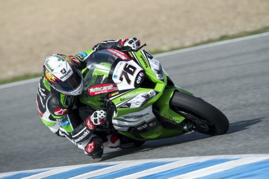 Galería: Kawasaki Racing Team en los test de WSBK Jerez