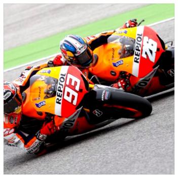 Marc Márquez y Dani Pedrosa