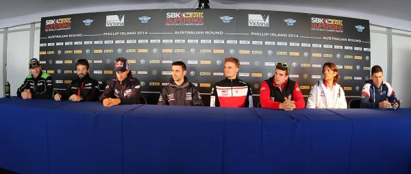 WSBK Phillip Island: La rueda de prensa