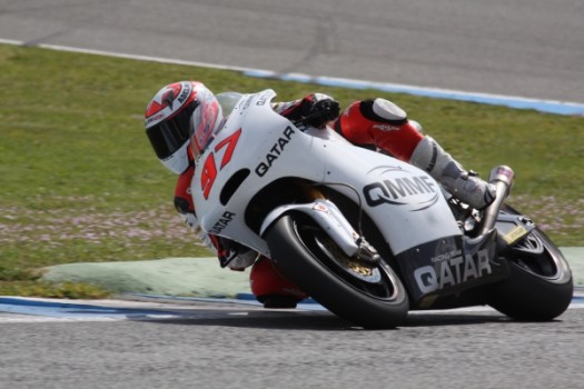 Román Ramos, contento con el “tiempo y el ritmo” en los test de Jerez