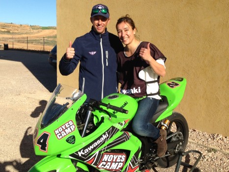 Sonia Varela, piloto oficial MQM-Kawasaki en la Z Cup 2014