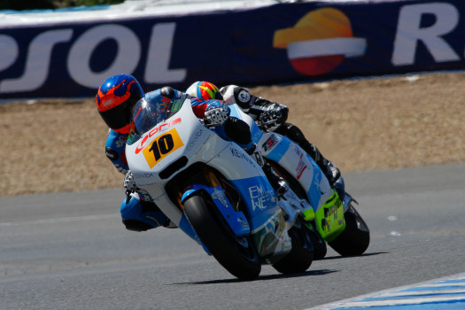 El inesperado final de la carrera de Moto2 en el CEV Jerez