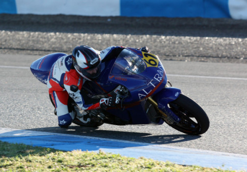 Fin de semana complicado para Javier Hidalgo en el Circuito de Jerez