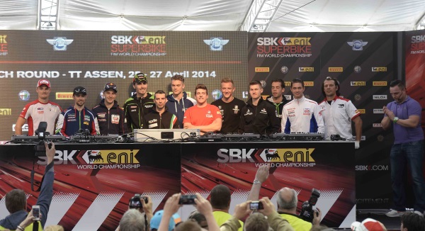 La ronda de WSBK en Assen comienza al ritmo de la música