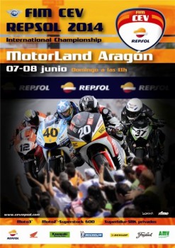 CEV 2014 Motorland Aragón: Horarios del fin de semana