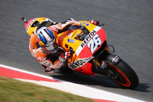 Dani Pedrosa consigue la pole en Montmeló