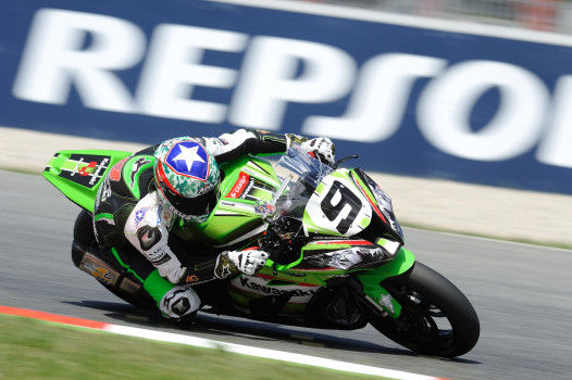 Kenny Noyes, con el equipo JiR en el Gran Premio de Aragón