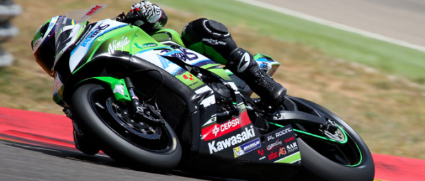 El Kawasaki Palmeto PL Racing Team defenderá en Catalunya el liderato en Superbike