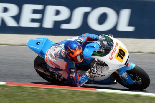 Jesko Raffin, líder del CEV Moto2 tras su victoria en Montmeló