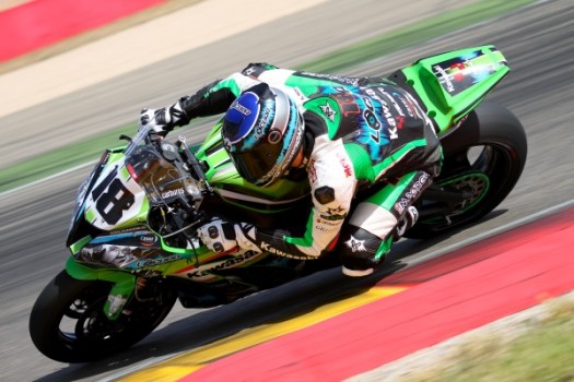 Noyes, Pietri y el Kawasaki Palmeto PL Racing Team lideran los entrenamientos de Superbike en MotorLand Aragón