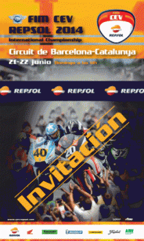 CEV Repsol 2014 Montmeló: Horarios del fin de semana