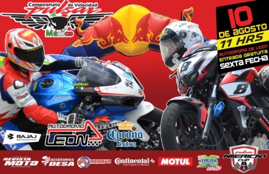 Campeonato Pulsar de Velocidad: El autódromo de León recibirá fin de semana a los máximos exponentes del motociclismo mexicano