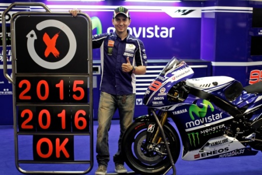 Jorge Lorenzo renueva con Yamaha por dos temporadas